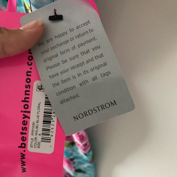 NWT Betsey Johnson off the shoulder floral maxi - Picture 5 of 14